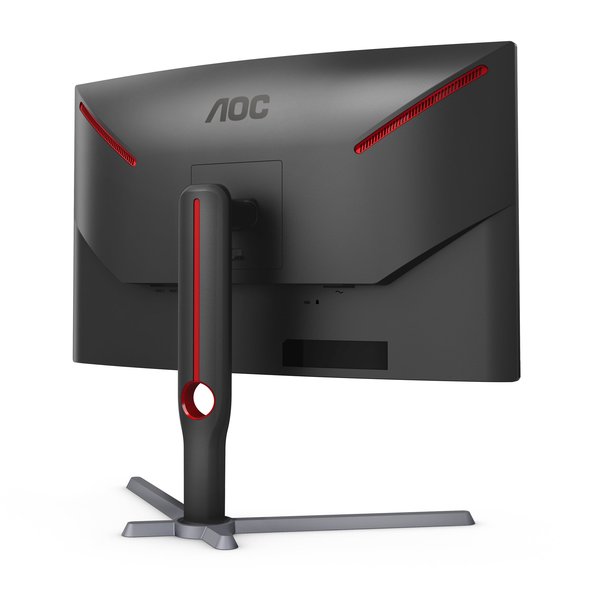 AOC G3 CQ27G3S computer monitor 68.6 cm (27") 2560 x 1440 pixels Quad HD LED Black, Red-4