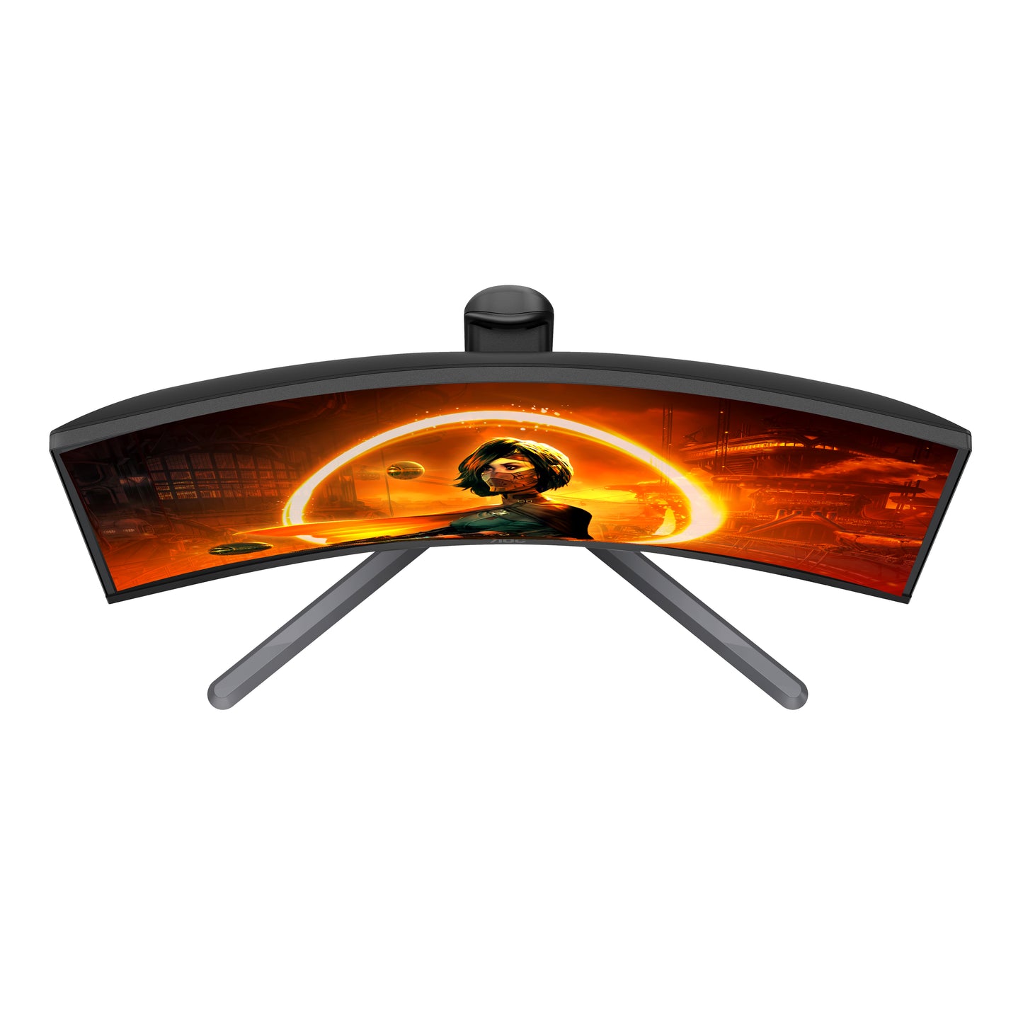 AOC G3 CQ27G3S computer monitor 68.6 cm (27") 2560 x 1440 pixels Quad HD LED Black, Red-2