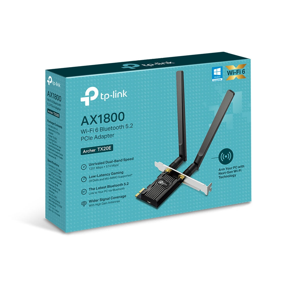 TP-Link AX1800 Wi-Fi 6 Bluetooth 5.2 PCIe Adapter-4