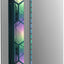 MSI MPG GUNGNIR 110R WHITE Mid Tower Gaming Computer Case 'White, 4x 120mm ARGB Fan, 1 to 6 ARGB Control board, USB Type-C, Tempered Glass, Center, ATX, mATX, mini-ITX'-10