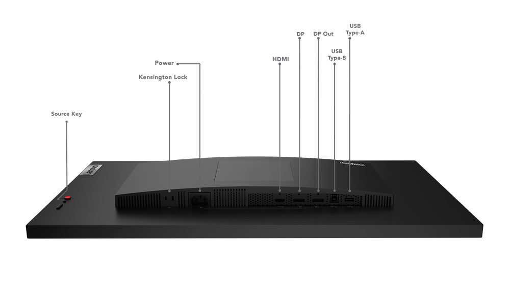 Lenovo ThinkVision P27q-30 LED display 68.6 cm (27") 2560 x 1440 pixels Black-9