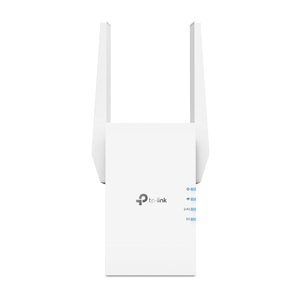 TP-Link RE705X mesh wi-fi system Dual-band (2.4 GHz / 5 GHz) Wi-Fi 6 (802.11ax) White 1 External-2