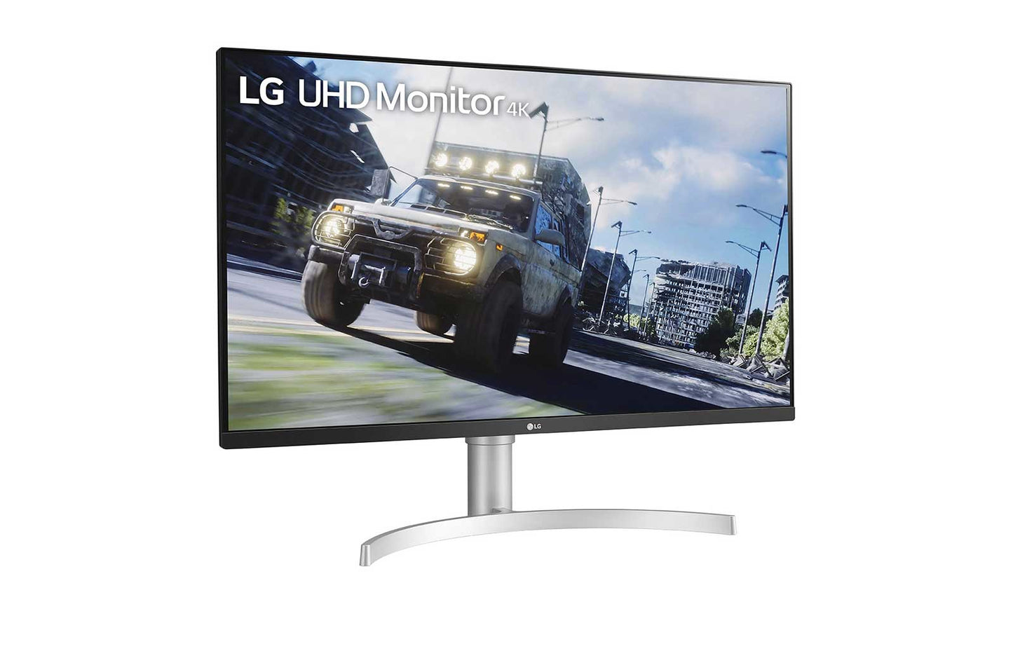 LG 32UN550-W computer monitor 81.3 cm (32") 3840 x 2160 pixels 4K Ultra HD LED Silver-2