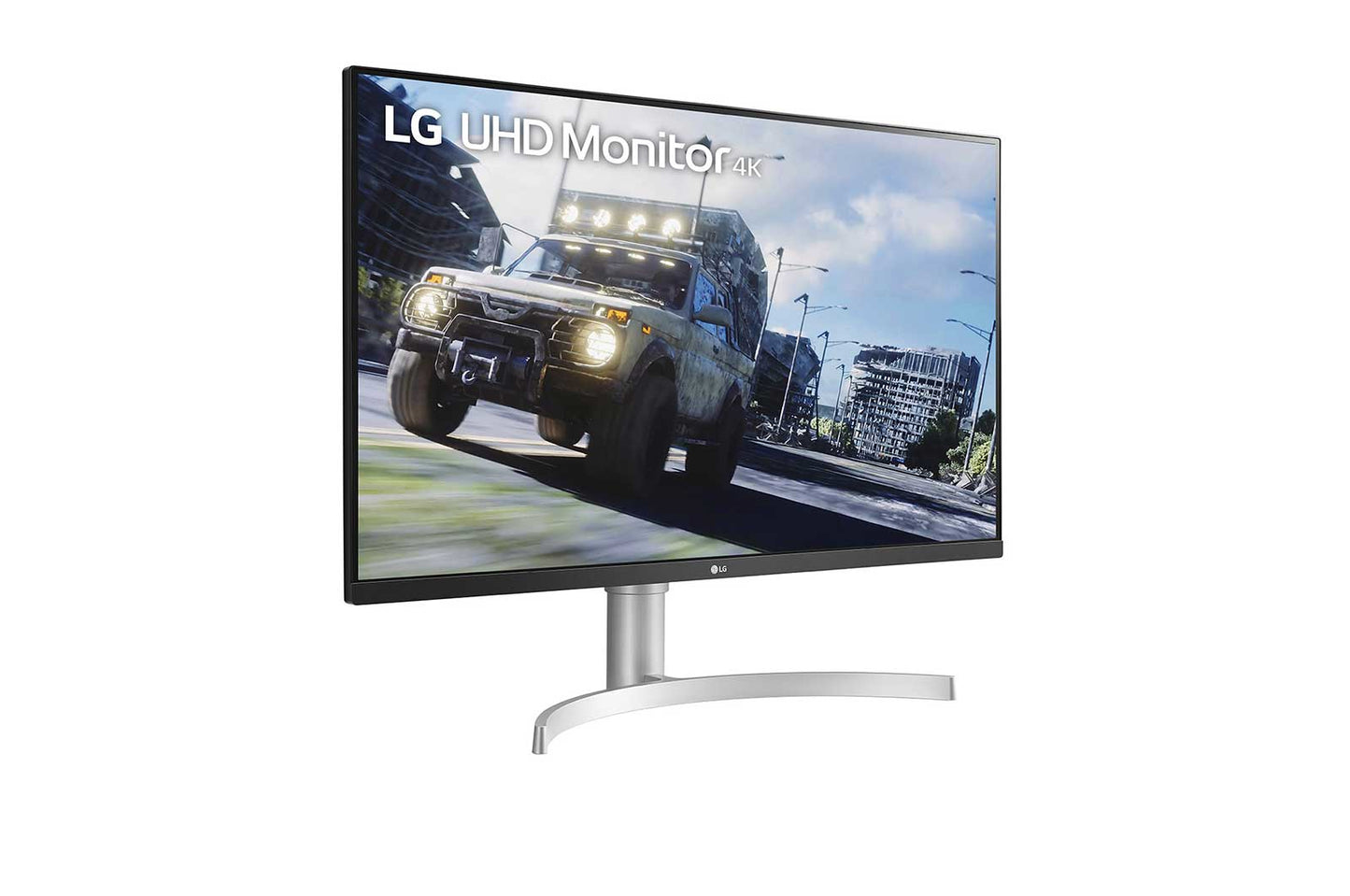LG 32UN550-W computer monitor 81.3 cm (32") 3840 x 2160 pixels 4K Ultra HD LED Silver-3