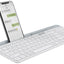Logitech K580 keyboard Universal RF Wireless + Bluetooth Silver, White-2