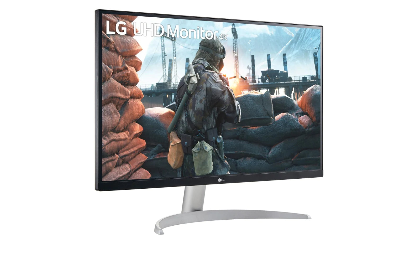 LG 27UP600-W computer monitor 68.6 cm (27") 3840 x 2160 pixels 4K Ultra HD Black, Grey-2