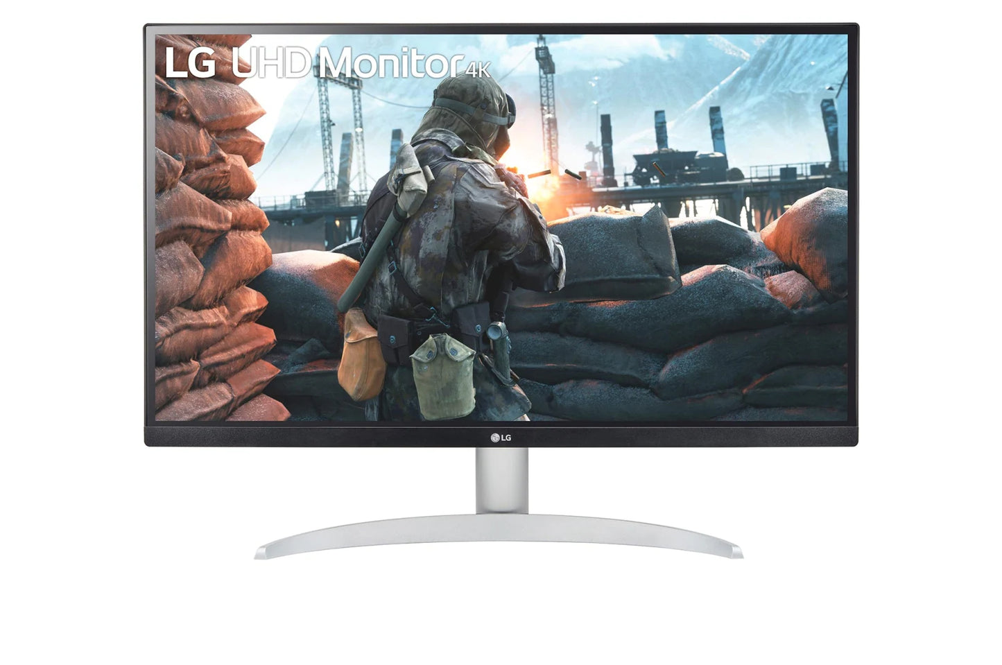 LG 27UP600-W computer monitor 68.6 cm (27") 3840 x 2160 pixels 4K Ultra HD Black, Grey-0