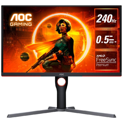 AOC 24" FHD 240Hz 0.5ms VA Monitor 25G3ZM-0