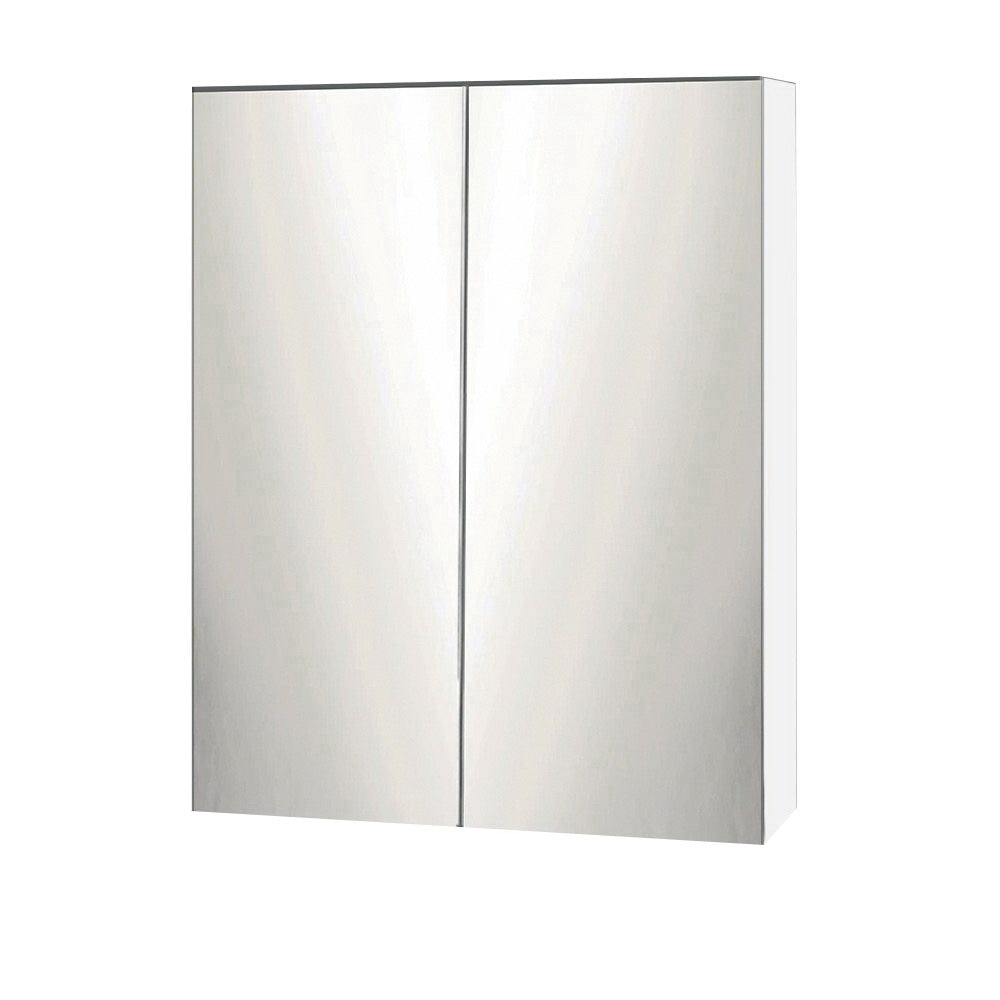 Cefito Bathroom Mirror Cabinet 600x720mm White-0