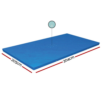 Bestway Pool Cover 58106 Fits 3x2.01m Above Ground Swimming Pool PE Blanket-1