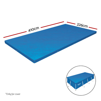 Bestway Pool Cover Fits 4.04x2.12m Above Ground Swimming Pool PE Blanket-1