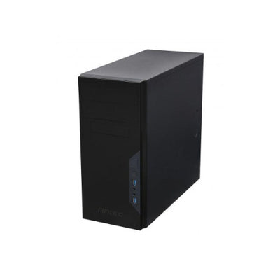 Antec VSK3000B-U3 Micro ATX Case. 2x USB 3.0 Thermally Advanced Builder's Case. 1x 92mm Fan. 2x 5.25', 1x Ext 3.5', All Black. Two Years Wty-0