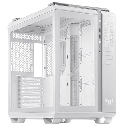 ASUS GT502 TUF Gaming Case White ATX Mid Tower Case,Tool-Free Side Panels,Tempered Glass,8 Expansion Slots,4 x 2.5'/3.5' Combo Bay-0