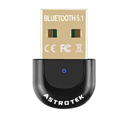 Astrotek Mini USB Bluetooth Receiver Dongle Wireless Adapter V5.0 3Mbps for PC Laptop Keyboard Mouse Mobile Headset  Headphone Speaker-0