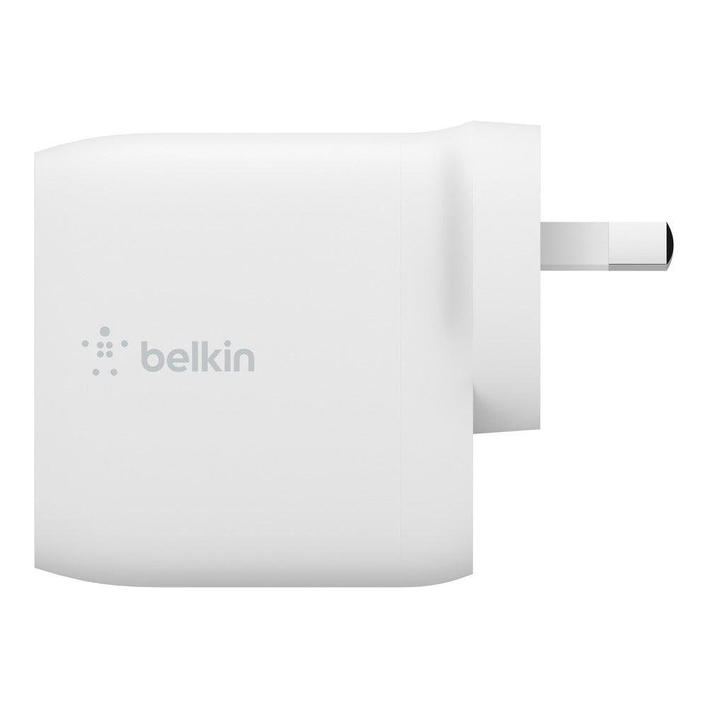 Belkin BOOSTCHARGE Dual USB-A Wall Charger 24W + Lightning to USB-A Cable - For Apple Devices - White-3