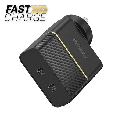 OtterBox USB-C Dual Port Wall Charger - 50W Fast Charge-0