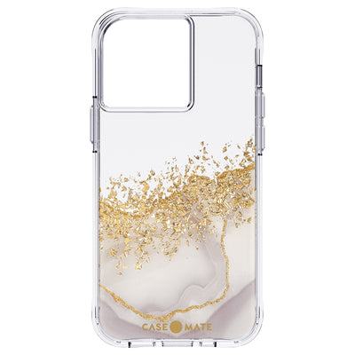 Case-Mate Karat Marble Case Antimicrobial - For iPhone 13 Pro (6.1" Pro)-0