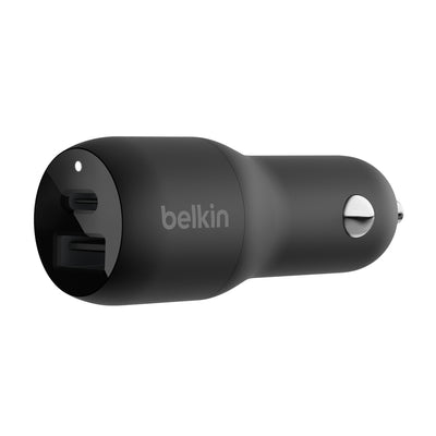 Belkin 37w Dual Car Charger - USB-C & USB-A PPS-0