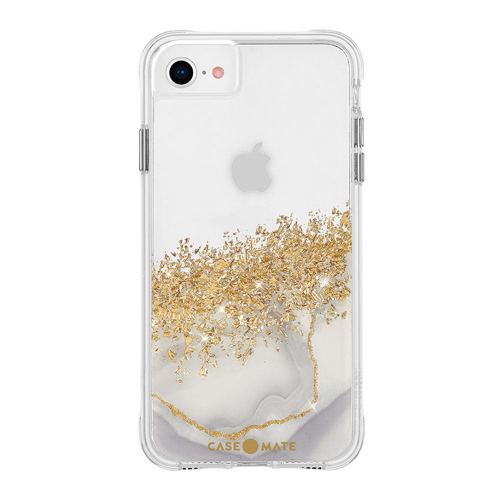 Case-Mate Karat Marble Case Antimicrobial - For iPhone 6/7/8/SE-0