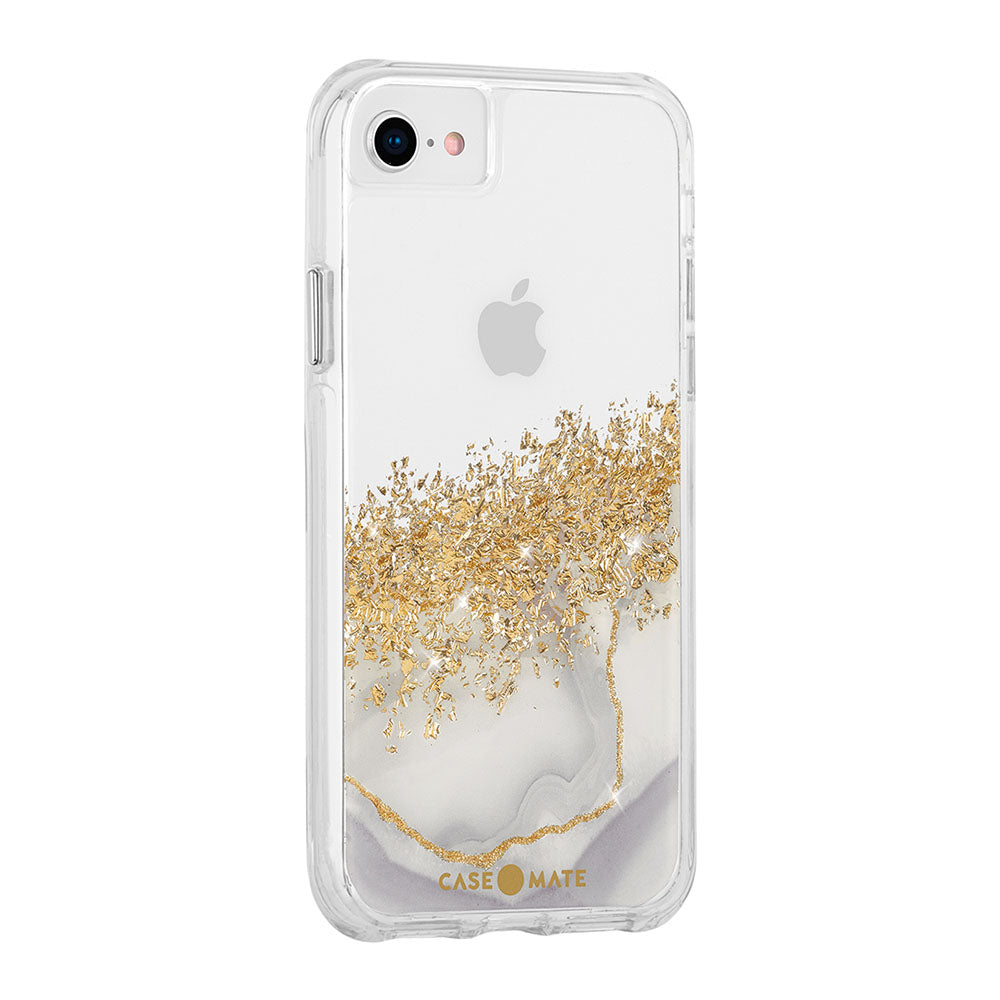 Case-Mate Karat Marble Case Antimicrobial - For iPhone 6/7/8/SE-3