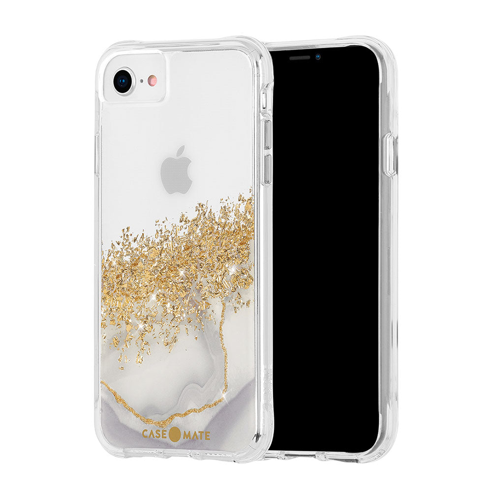 Case-Mate Karat Marble Case Antimicrobial - For iPhone 6/7/8/SE-4