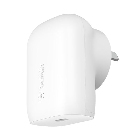 Belkin BoostCharge USB-C PD 3.0 PPS Wall Charger 30W - White-0
