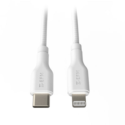 EFM Type-C to Lightning Braided Cable - For Apple Devices - 3M Length-1