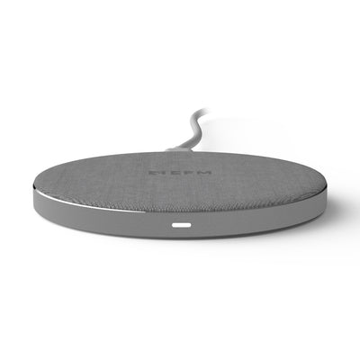 EFM 15W Wireless Charge Pad - With Qi certification - Silver-1