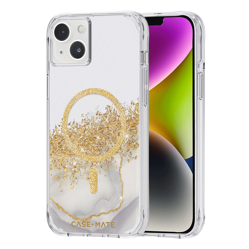 Case-Mate Karat Marble Case - For iPhone 14 Plus (6.7")-4