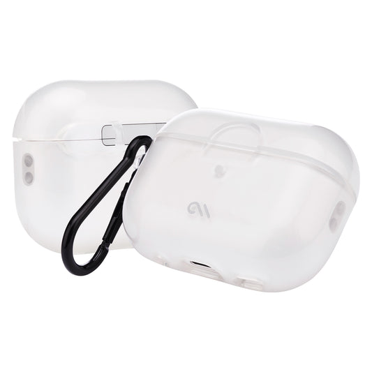 Case-Mate Tough Case with Carabiner Clip - For AirPods Pro/Pro (2nd Gen) - Clear-0