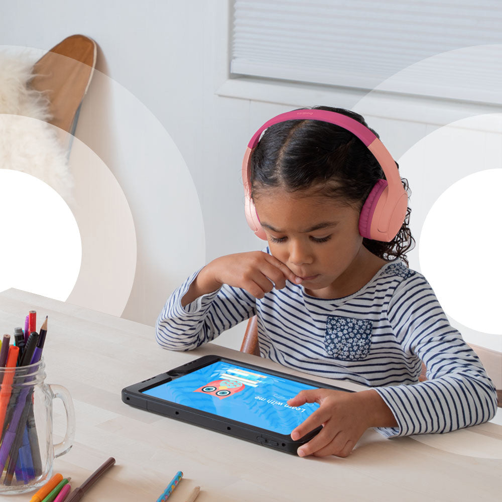 Belkin SoundForm Mini Wireless - On-Ear Headphones for Kids - Pink-5