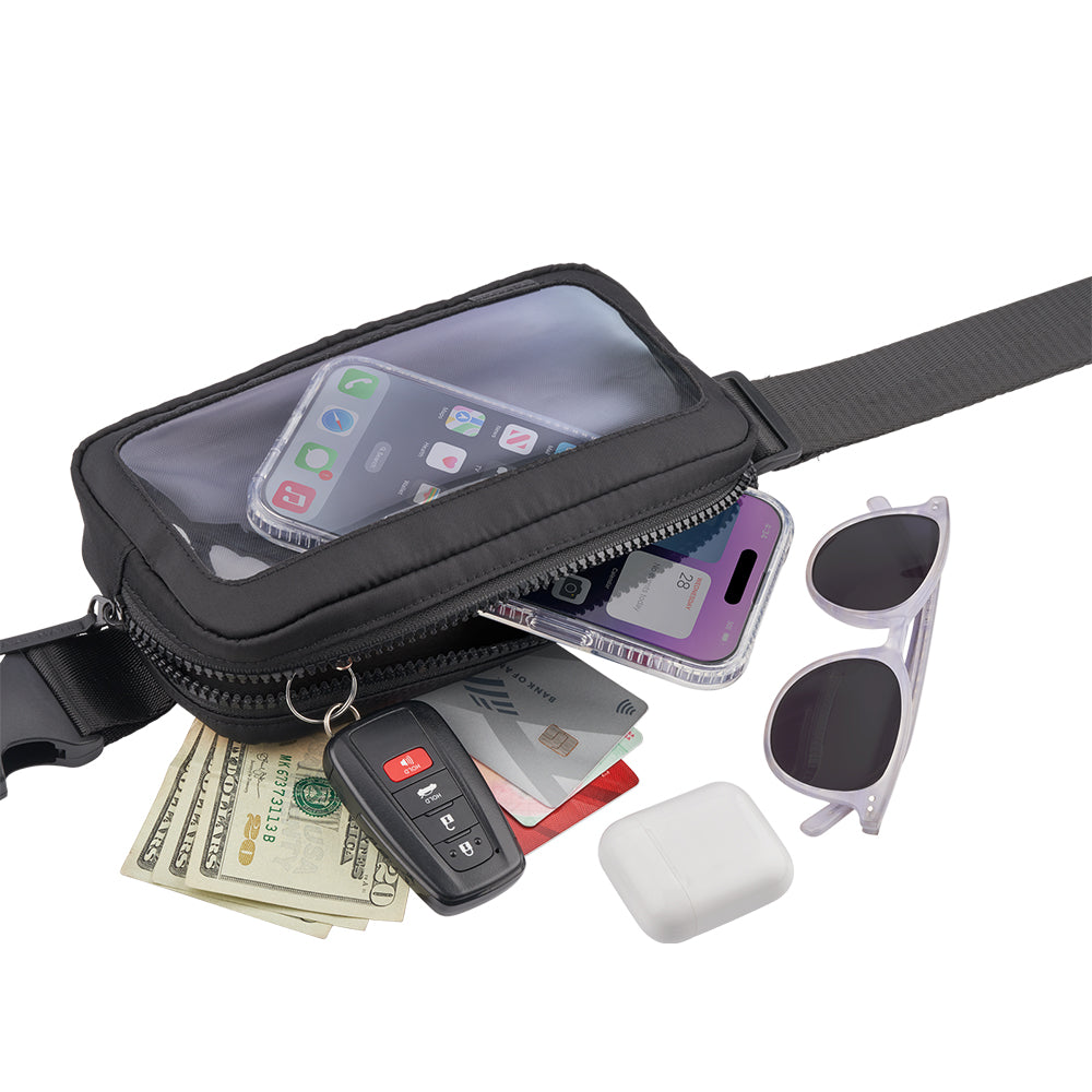 Case-Mate Phone Belt Bag - Universal - Black-3