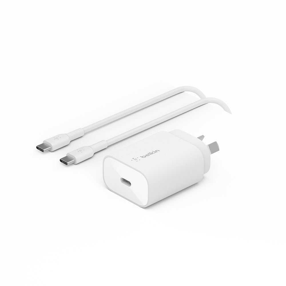 Belkin 25w Wall Charger w-cable - USB-C to USB-C PPS-4