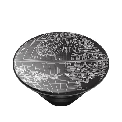 Popsockets PopGrip Licensed - Death Star Aluminium-1