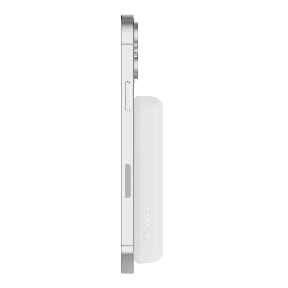 Belkin BoostCharge Magnetic Wireless Power Bank 5K + Stand - White-4