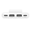 Belkin BoostCharge 4-Port USB Power Extender - 2m - White-2