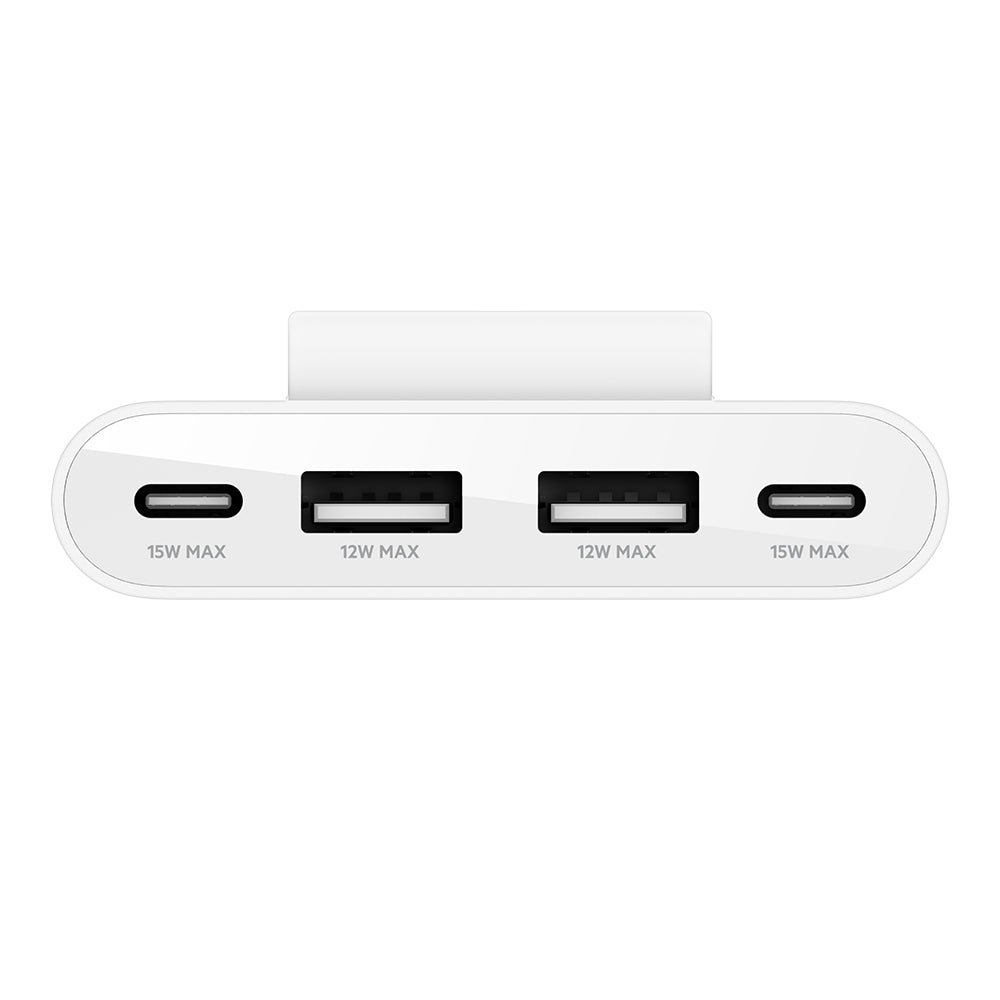 Belkin BoostCharge 4-Port USB Power Extender - 2m - White-2