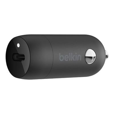 Belkin BoostCharge 30W - With USB-C Car Charger- Black-0