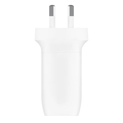 Belkin BoostCharge PRO Dual USB-C Wall Charger - with PPS 60W - White-1