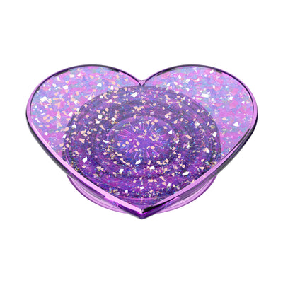 PopGrip Universal Grip (Gen2) Holder - Iridescent Dreamy Heart-1