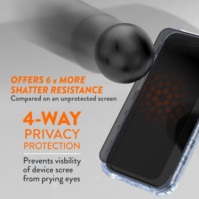 EFM Privacy Glass Screen Armour - For iPhone 15-2