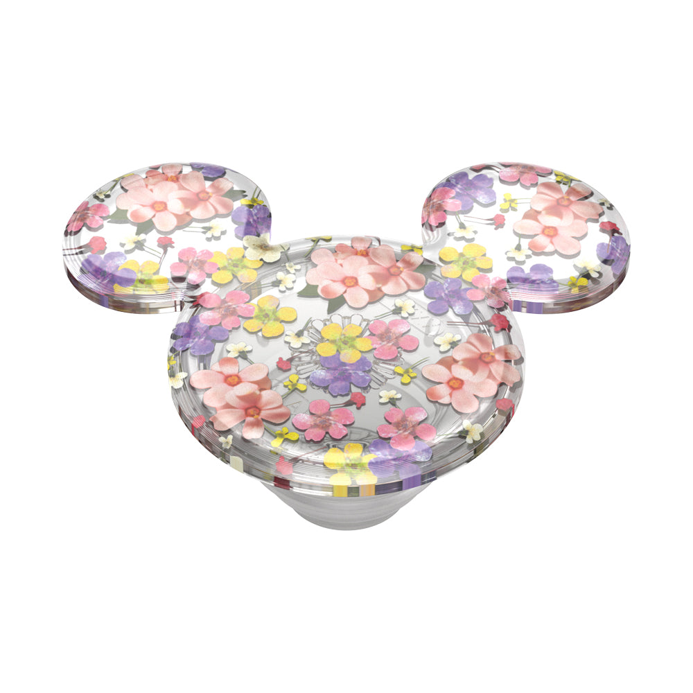 PopSockets PopGrip Licensed (Gen2) - Disney Translucent Mickey Mouse Cascading Flowers-2