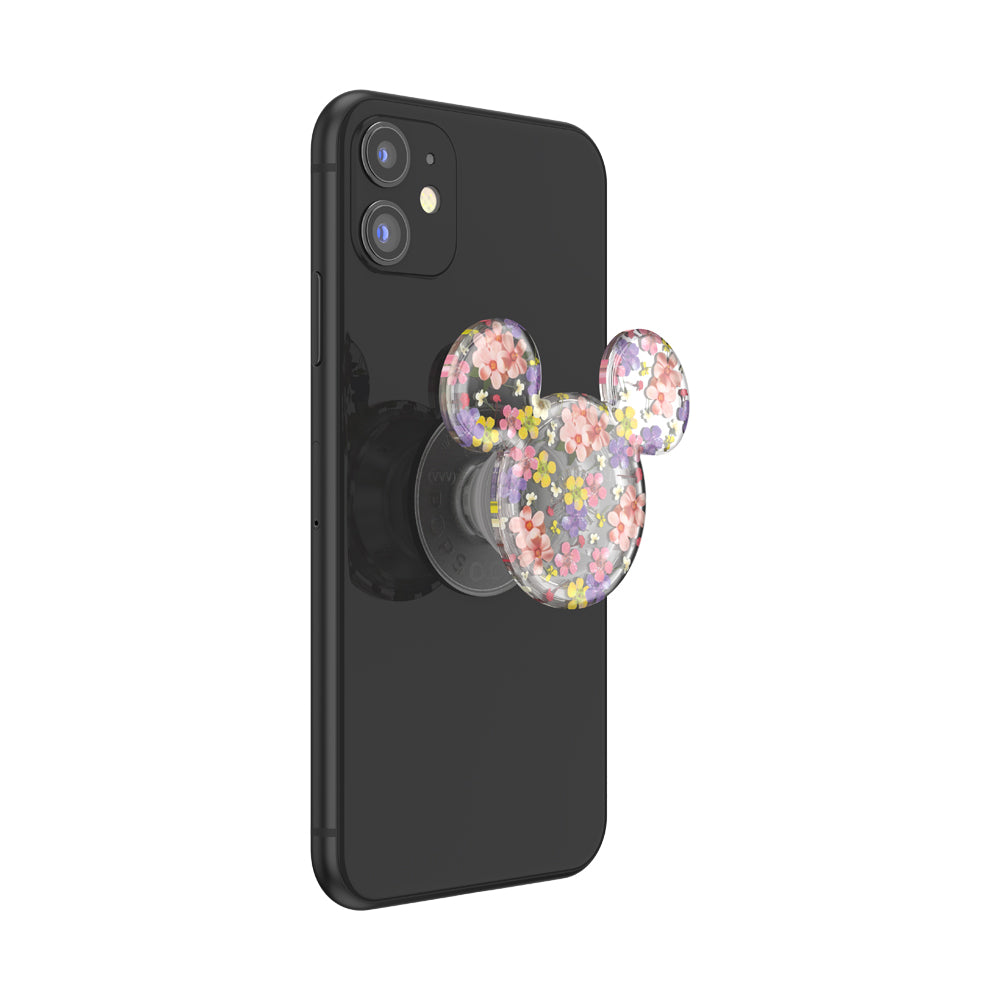 PopSockets PopGrip Licensed (Gen2) - Disney Translucent Mickey Mouse Cascading Flowers-5