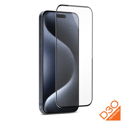 EFM ScreenSafe Glass with D3O Screen Armour - For iPhone 15 Pro-0