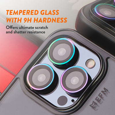 EFM Camera Lens Armour - For iPhone 15 Pro/15 Pro Max-1