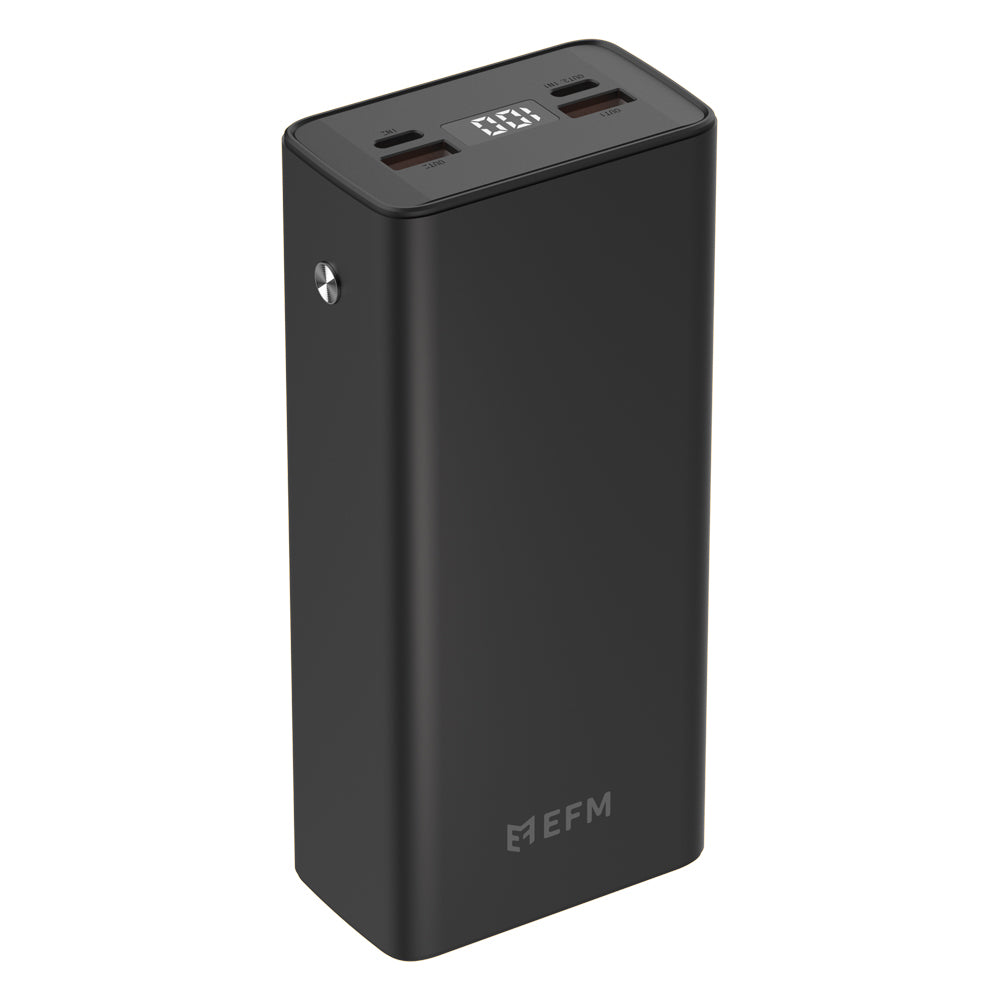 EFM 30 000mAh Digital Power Bank - With 20W Output - Black-0