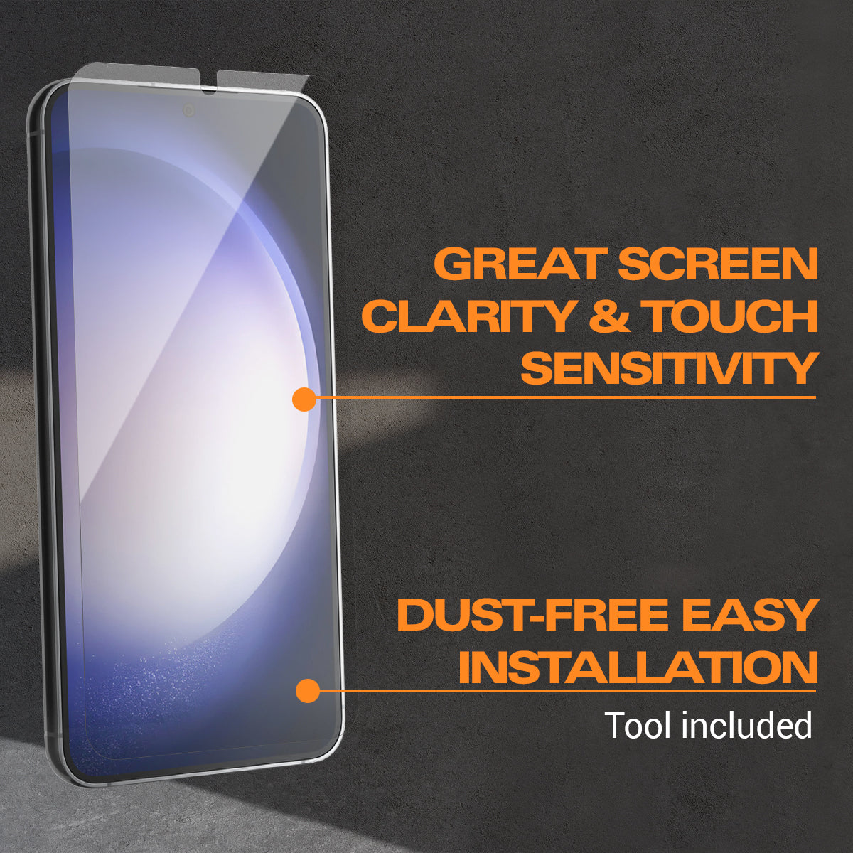 EFM Impact Glass Screen Armour  - For Samsung Galaxy S24-2