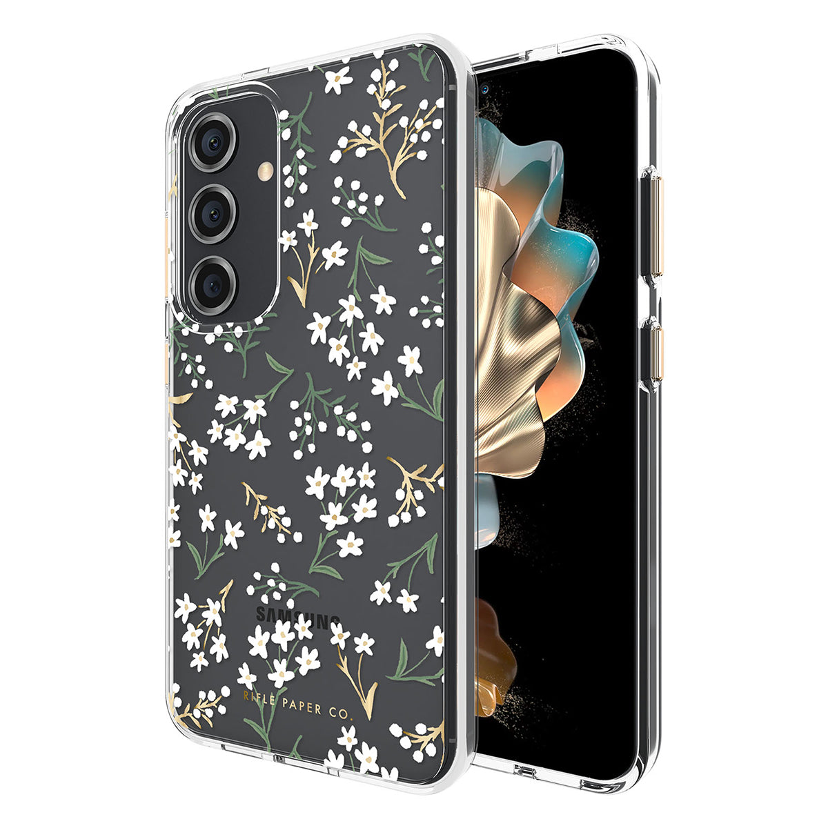 Case-Mate Rifle Paper Co Case - For Samsung Galaxy S24 - Petite Fleurs-1