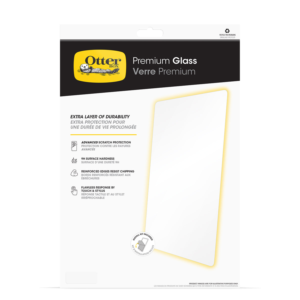 OtterBox Premium Glass - Screen Protector For iPad Air (M2) 13" - Clear-2