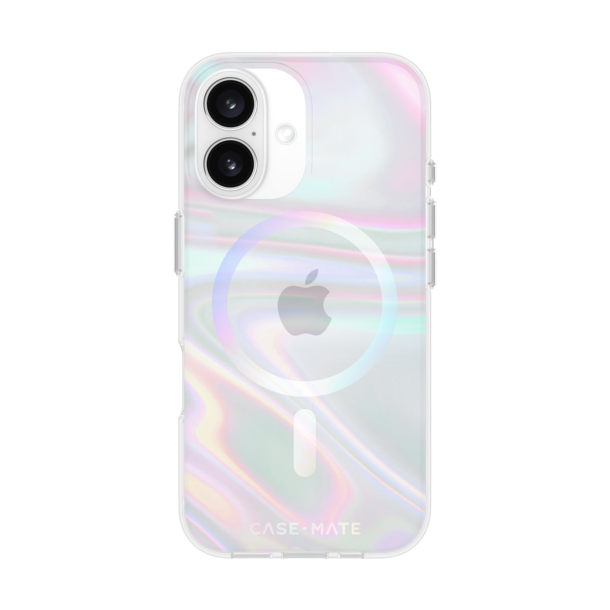 Case-Mate Soap Bubble MagSafe Case - For iPhone 16 - Iridescent-0